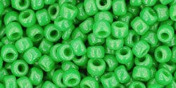 250 grams Toho Seed Beads 8/0 Opaque Mint Green (250g) Toho Seed Beads 8/0 Opaque Mint Green (250g)