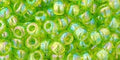 TR-06-164 TOHO Round 6/0 : Transparent-Rainbow Lime Green TR-06-164 TOHO Round 6/0 : Transparent-Rainbow Lime Green