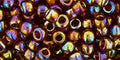 (TR-06-177) TOHO - Round 6/0 : Transparent-Rainbow Smoky Topaz (25 GMS) (TR-06-177) TOHO - Round 6/0 : Transparent-Rainbow Smoky Topaz (25 GMS)