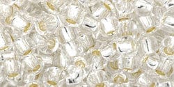 (TR-06-21) TOHO - Round 6/0 : Silver-Lined Crystal (25 GMS) (TR-06-21) TOHO - Round 6/0 : Silver-Lined Crystal (25 GMS)