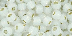 (TR-06-2100) TOHO - Round 6/0 : Silver-Lined Milky White (25 GMS) (TR-06-2100) TOHO - Round 6/0 : Silver-Lined Milky White (25 GMS)