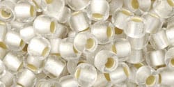 TR-06-21F TOHO - Round 6/0 : Silver-Lined Frosted Crystal TR-06-21F TOHO - Round 6/0 : Silver-Lined Frosted Crystal