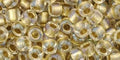 (TR-06-262) TOHO - Round 6/0 : Inside-Color Crystal/Gold-Lined (25 GMS) (TR-06-262) TOHO - Round 6/0 : Inside-Color Crystal/Gold-Lined (25 GMS)
