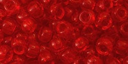 (TR-06-5B) TOHO - Round 6/0 : Transparent Siam Ruby (25 GMS) (TR-06-5B) TOHO - Round 6/0 : Transparent Siam Ruby (25 GMS)