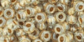 (TR-06-989) Item TOHO - Round 6/0 : Gold-Lined Crystal (25 GMS) (TR-06-989) Item TOHO - Round 6/0 : Gold-Lined Crystal (25 GMS)