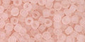 TR-08-11F TOHO - Round 8/0 : Transparent-Frosted Rosaline TR-08-11F TOHO - Round 8/0 : Transparent-Frosted Rosaline
