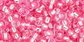 (TR-08-38) TOHO - Round 8/0 : Silver-Lined Pink (25 GMS) (TR-08-38) TOHO - Round 8/0 : Silver-Lined Pink (25 GMS)