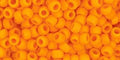 (TR-08-42DF) TOHO - Round 8/0 : Opaque-Frosted Cantelope (25 GMS) (TR-08-42DF) TOHO - Round 8/0 : Opaque-Frosted Cantelope (25 GMS)