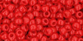 (TR-08-45A) TOHO - Round 8/0 : Opaque Cherry (25 GMS) (TR-08-45A) TOHO - Round 8/0 : Opaque Cherry (25 GMS)