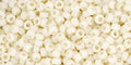 TR-11-51F TOHO - Round 11/0 : Opaque-Frosted Lt Beige TR-11-51F TOHO - Round 11/0 : Opaque-Frosted Lt Beige