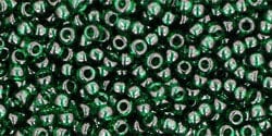 (TR-11-939) TOHO - Round 11/0 : Transparent Green Emerald (25 GMS) (TR-11-939) TOHO - Round 11/0 : Transparent Green Emerald (25 GMS)