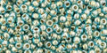 (TR-11-990) TOHO - Round 11/0 : Gold-Lined Aqua (25 GMS) (TR-11-990) TOHO - Round 11/0 : Gold-Lined Aqua (25 GMS)