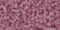 (TR-15-6F) TOHO - Round 15/0 : Transparent-Frosted Lt Amethyst (2.5" TUBE) (TR-15-6F) TOHO - Round 15/0 : Transparent-Frosted Lt Amethyst (2.5" TUBE)