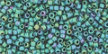 (TR-15-706) TOHO - Round 15/0 : Matte-Color Iris - Teal (2.5" TUBE) (TR-15-706) TOHO - Round 15/0 : Matte-Color Iris - Teal (2.5" TUBE)