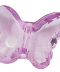 Transparent Acrylic Beads, Butterfly, MediumOrchid about 29x23mm, 12mm thick, hole: 2mm Transparent Acrylic Beads, Butterfly, MediumOrchid about 29x23mm, 12mm thick, hole: 2mm