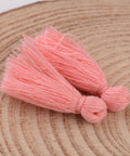 PINK (TT3489-11) (TT3489-X) Cotton Thread Tassel Pendant Decorations, 25~31mm (5 PCS) (TT3489-X) Cotton Thread Tassel Pendant Decorations, 25~31mm (5 PCS)
