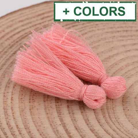 (TT3489-X) Cotton Thread Tassel Pendant Decorations, 25~31mm (5 PCS) (TT3489-X) Cotton Thread Tassel Pendant Decorations, 25~31mm (5 PCS)