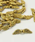 (TW4062) Wings sliders Antique Golden (20 PCS) (TW4062) Wings sliders Antique Golden (20 PCS)