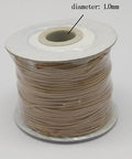 Wax cord 1mm Darkgoldenrod (WC-105) Wax cord 1mm