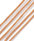 Waxed Cotton Cord, Peru Size: about 1mm in diameter Waxed Cotton Cord, Peru Size: about 1mm in diameter