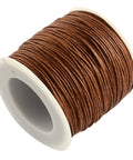 SIENNA (CW7909-290) Waxed Cotton Macrame Cord, 1mm Waxed Cotton Macrame Cord, 1mm