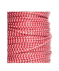 RED/WHITE Waxed March Polyester Cord, Two Tone, 1.5mm Waxed March or Martis Polyester Cord, Two Tone, 1.5mm