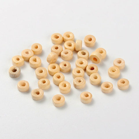 (WB4416) Wood Beads 6mm (+/- 300 pieces) (WB4416) Wood Beads 6mm (+/- 300 pieces)