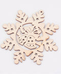 (WB5228) Wooden Pendants, Snowflake, for Christmas Theme, AntiqueWhite 100MM Wooden Pendants, Snowflake, for Christmas Theme, AntiqueWhite Size: about 100mm long, 97mm wide, 3mm thick, hole: 2.5mm.