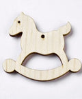 (WB5725) Pine Wood Big Pendants, Undyed, Wooden Horse, 63mm long Pine Wood Big Pendants, Undyed, Wooden Horse, PapayaWhip Size: about 63mm long, 69mm wide, 5mm thick, hole: 3mm