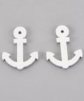 (WB5726) Wood Pendants, Dyed, Anchor, White Size: about 19mm wide, 23.5mm long Wood Pendants, Dyed, Anchor, White Size: about 19mm wide, 23.5mm long, 2mm thick, hole: 1.6mm