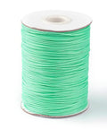 (WC-A188) Korean Waxed Polyester Cord, MediumSpringGreen 1mm (85 YARDS) (WC-A188) Korean Waxed Polyester Cord, MediumSpringGreen 1mm (85 YARDS)