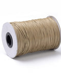 TAN (WC08-111) (WC08-X) Braided Korean Waxed Polyester Cords (80 MET) (WC08-X) Braided Korean Waxed Polyester Cords (80 MET)