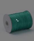 SPRING GREEN (WC08-129) (WC08-X) Braided Korean Waxed Polyester Cords (80 MET) (WC08-X) Braided Korean Waxed Polyester Cords (80 MET)