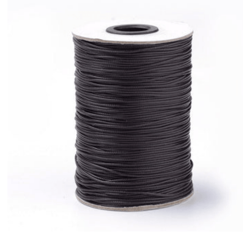 COFFEE (WC08-113) (WC08-X) Braided Korean Waxed Polyester Cords (80 MET) (WC08-X) Braided Korean Waxed Polyester Cords (80 MET)