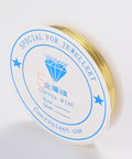 (WC4761B) Copper Jewelry Wire, Nickel Free, Golden Size: about 0.5mm thick Copper Jewelry Wire, Nickel Free, Golden Size: about 0.5mm thick; about 9.5m/roll.