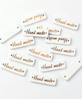 Wood 'HandMade' links (WH4276) HandMade