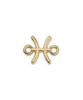 (GQZ7161C) PISCES Zodiac signs Capricorn with 2 rings about 12-15MM Zodiac signs Capricorn with 2 rings about 12-15MM