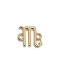 (GQZ7161G) SCORPIO Zodiac signs Capricorn with 2 rings about 12-15MM Zodiac signs Capricorn with 2 rings about 12-15MM