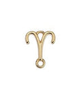 (GQZ7161K) ARIES Zodiac signs Capricorn with 2 rings about 12-15MM Zodiac signs Capricorn with 2 rings about 12-15MM