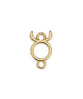 (GQZ7161M) TAURUS Zodiac signs Capricorn with 2 rings about 12-15MM Zodiac signs Capricorn with 2 rings about 12-15MM